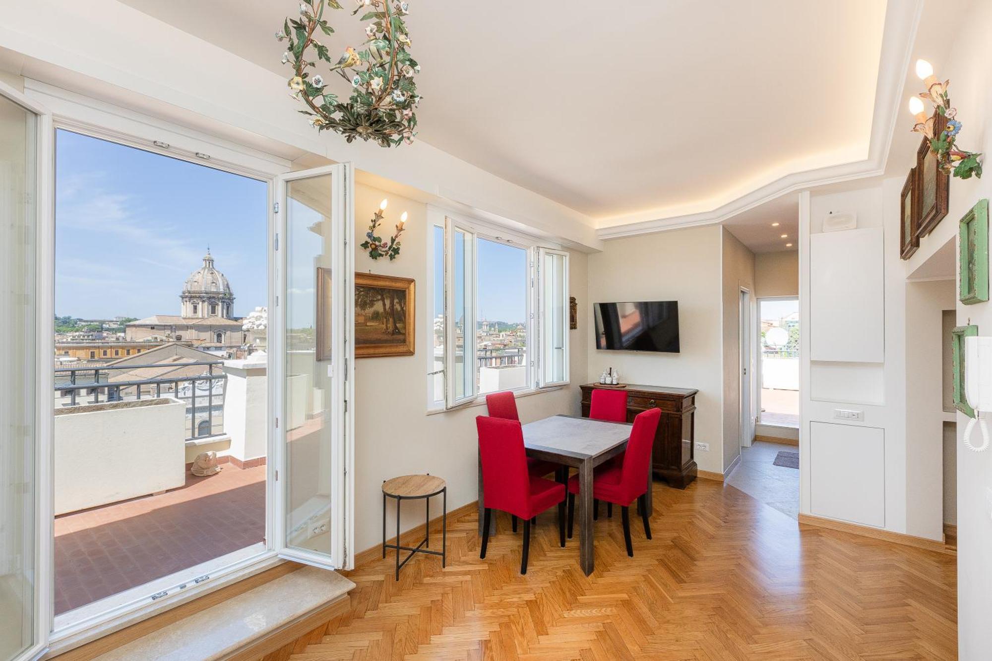 Argentina Penthouse By Rental In Рим Экстерьер фото
