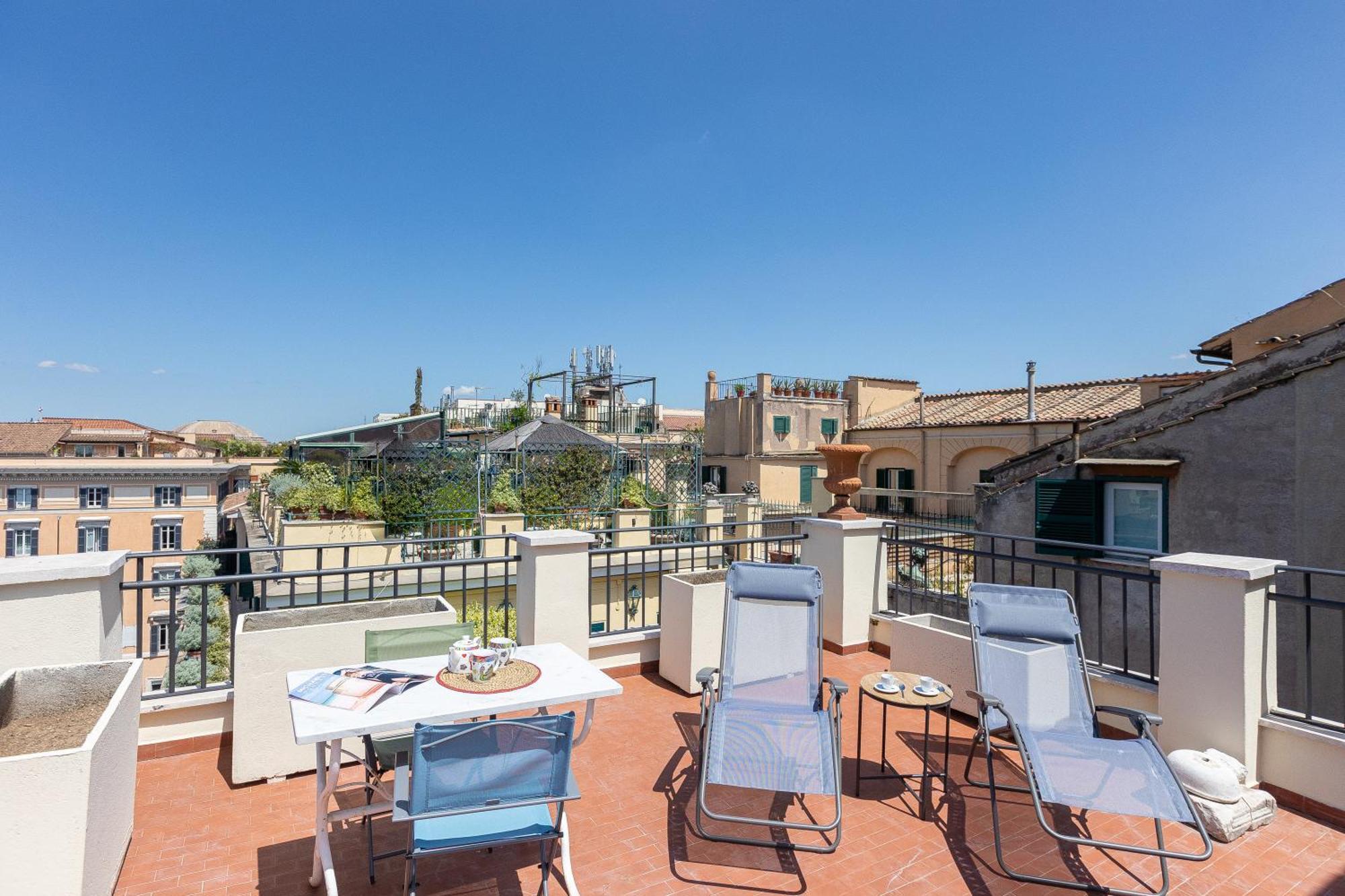 Argentina Penthouse By Rental In Рим Экстерьер фото