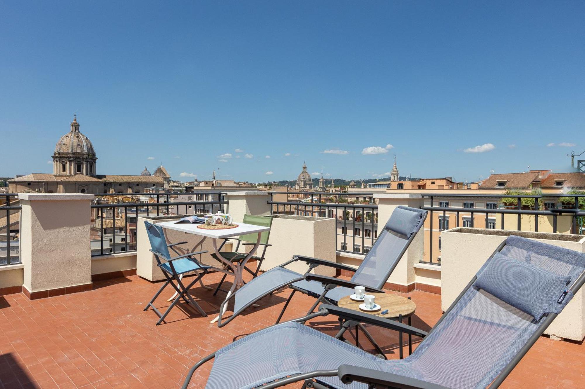 Argentina Penthouse By Rental In Рим Экстерьер фото