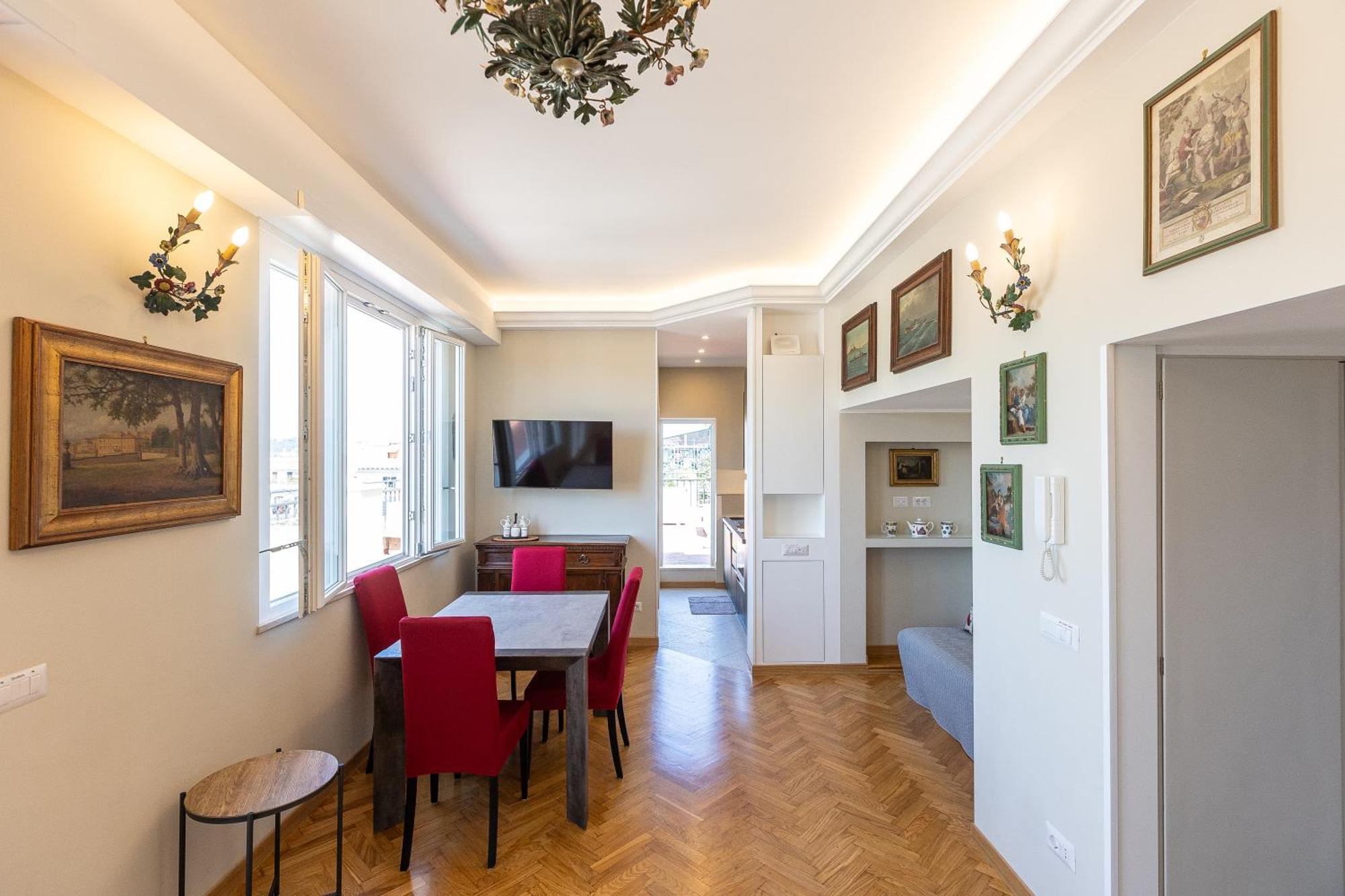Argentina Penthouse By Rental In Рим Экстерьер фото