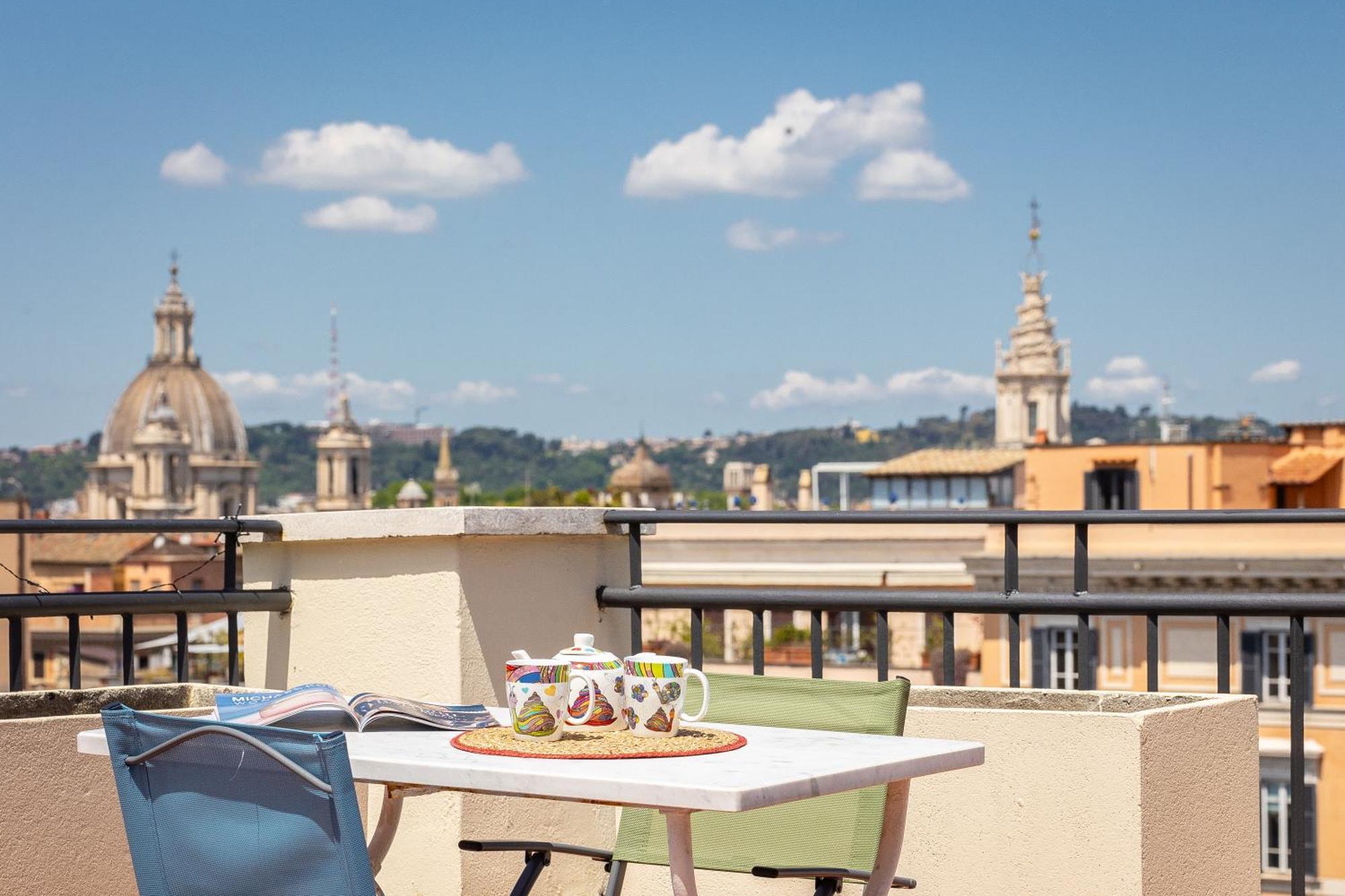 Argentina Penthouse By Rental In Рим Экстерьер фото