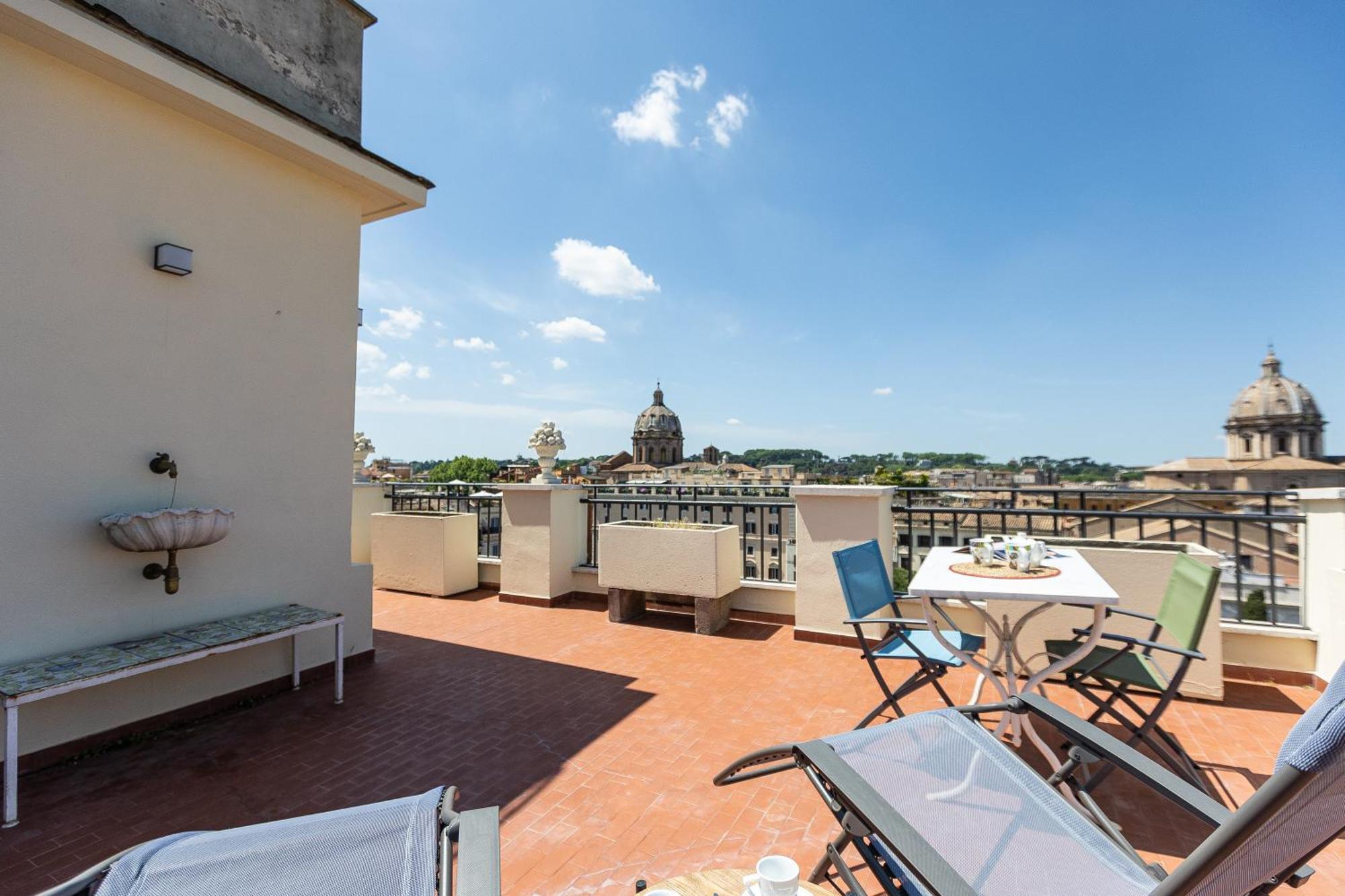 Argentina Penthouse By Rental In Рим Экстерьер фото