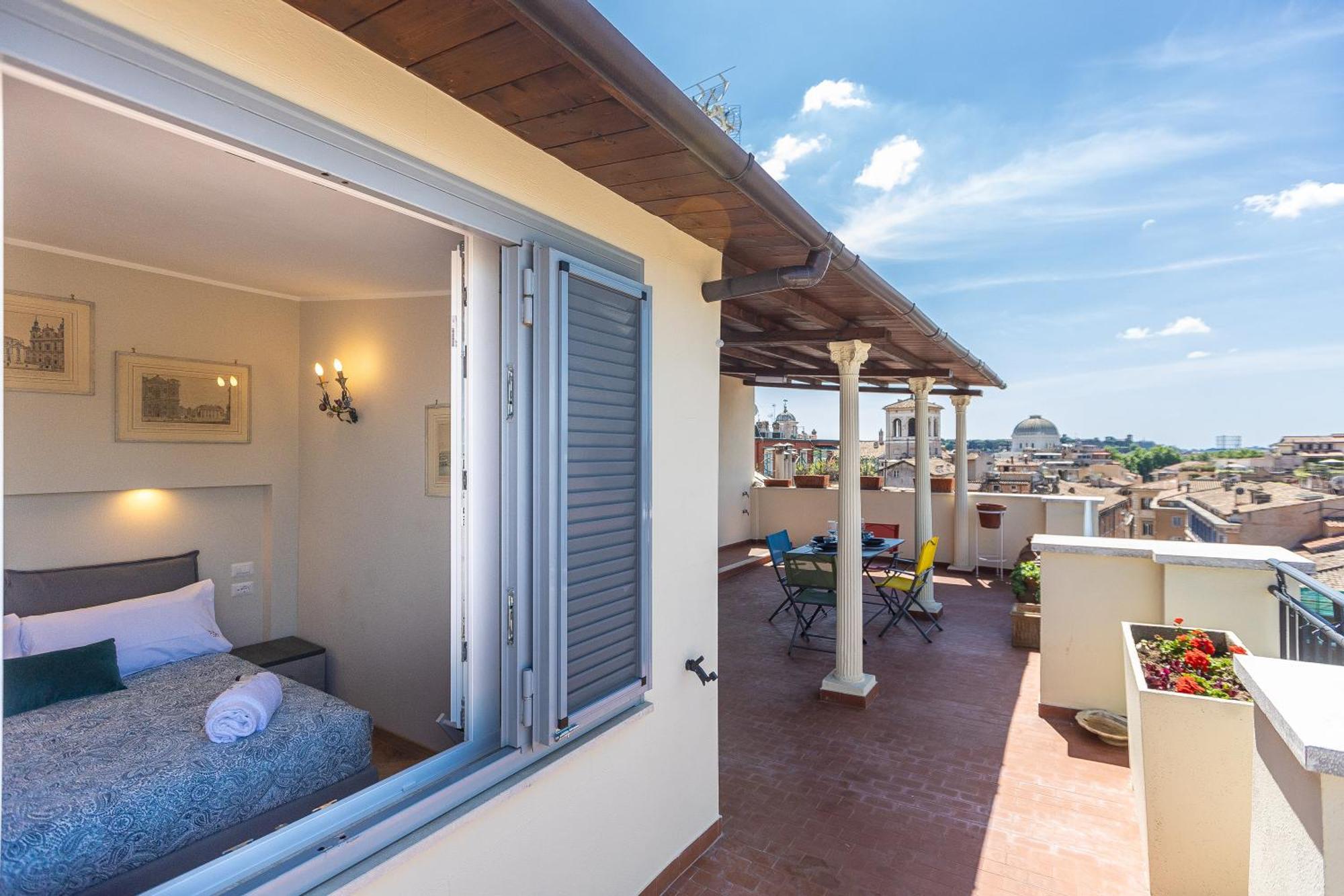 Argentina Penthouse By Rental In Рим Экстерьер фото