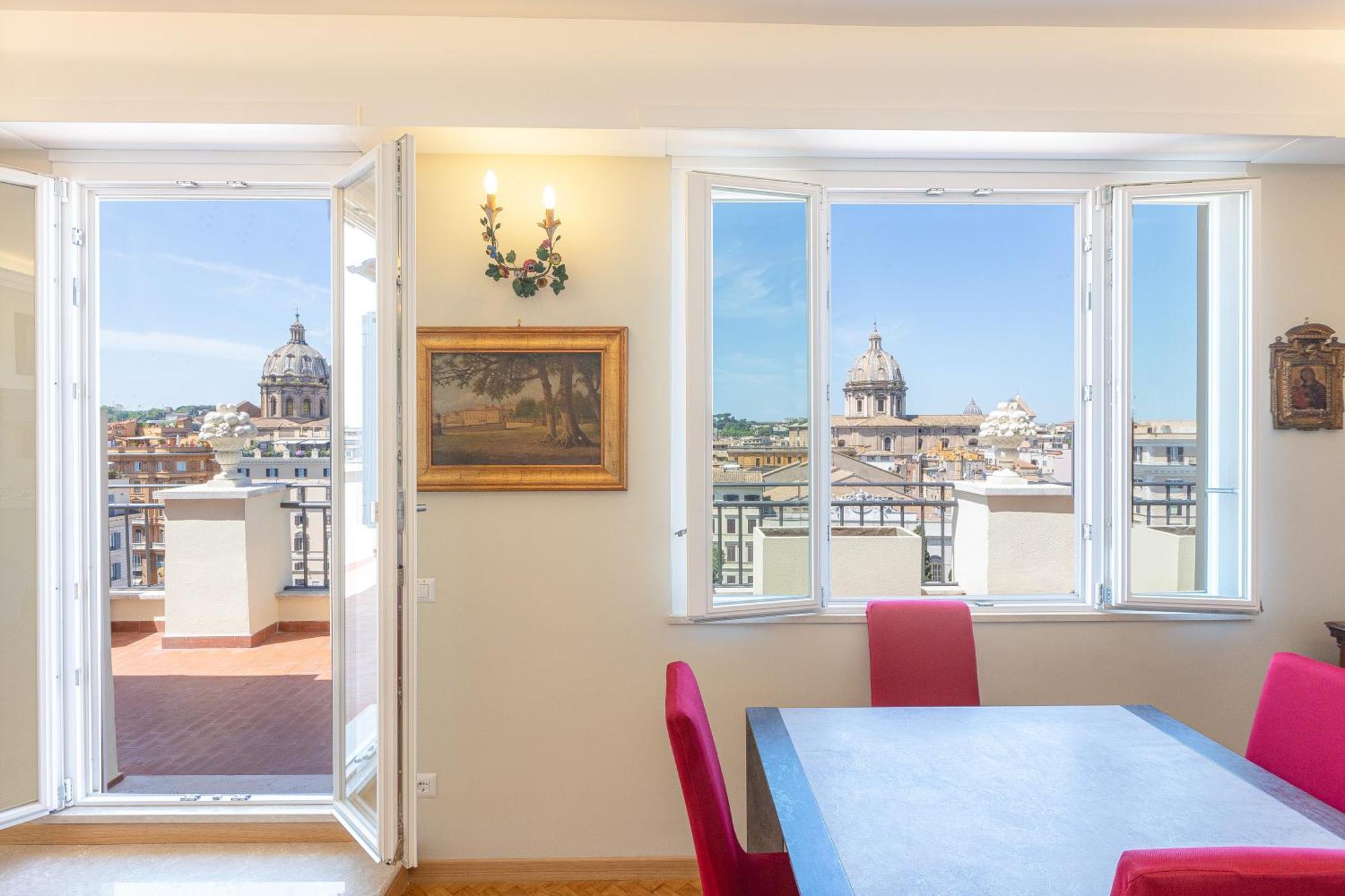 Argentina Penthouse By Rental In Рим Экстерьер фото